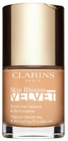 Fond de ten pentru față Clarins Skin Illusion Velvet 107C
