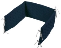 Protectie laterala pentru patut Albero Mio Velvet Granat (V105)