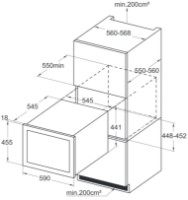 Dulap pentru vin Amica WCB1K54B24.1 imaginea #2 — magazin online Desire.md