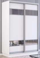 Dulap cu uşi glisante Mobildor-Lux Fox Mirror Elements 140x220 White (fox5549) imaginea #1 — magazin online Desire.md