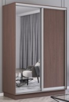 Шкаф-купе Mobildor-Lux Fox 140x220 (2226 Wenghe) Uși una PAL/Una oglinda фото №1 — интернет-магазин Desire.md