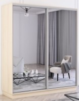 Dulap cu uşi glisante Mobildor-Lux Fox Mirror 160x220 Oak Sonoma (fox6516) imaginea #1 — magazin online Desire.md