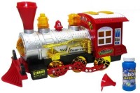 Set de bule de săpun Qiu Hao Поезд музыкальный с мыльными пузырями (37322)