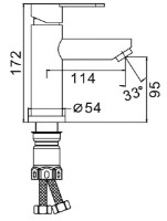 Baterie lavoar Frap F10801-6 imaginea #2 — magazin online Desire.md