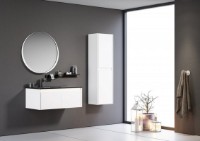 Dulap baie Orka Lisbon 138x40x30 Matte White Lake (03460) imaginea #3 — magazin online Desire.md