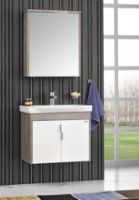 Шкаф с зеркалом Orka Luna 60 Grey (04568) фото №3 — интернет-магазин Desire.md