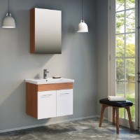 Шкаф с умывальником Orka Mars 65 Teak (2837) фото №3 — интернет-магазин Desire.md