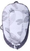 Cuib pentru bebelúș Puffy Gray Leaves (PY001)