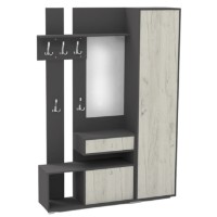 Antreu ML-Mobila ML-2 Stejar Craft Alb/Antracit