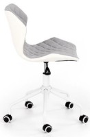 Офисное кресло Halmar Matrix 3 Grey/White фото №2 — интернет-магазин Desire.md