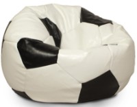 Кресло-мешок Because Ball White Black XL фото №1 — интернет-магазин Desire.md