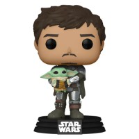 Figura Eroului Funko Pop Star Wars: Mandalorian and Grogu (54525)