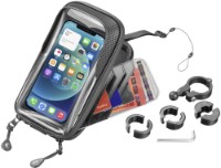 Suport telefon pentru biciclete Cellularline Rider Shield Waterproof Black imaginea #2 — magazin online Desire.md