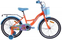 Bicicletă copii Aist Lilo 18 Orange/Blue