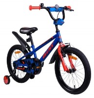Bicicletă copii Aist Pluto 16 Blue/Red imaginea #2 — magazin online Desire.md
