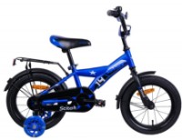 Детский велосипед Aist Stitch 14 Blue фото №1 — интернет-магазин Desire.md