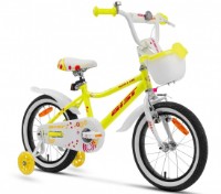 Детский велосипед Aist Wiki 20 Yellow/White фото №2 — интернет-магазин Desire.md