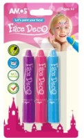 Aquagrim Amos Face Deco 3 Colors (FD5B3G)