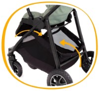 Коляска Joie Versatrax Laurel (S1803EALRL000) фото №4 — интернет-магазин Desire.md