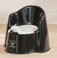 Oala-scaunel BabyBjorn Potty Chair Powder Black/White (055256A) imaginea #2 — magazin online Desire.md