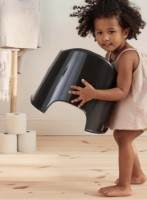 Oala-scaunel BabyBjorn Potty Chair Powder Black/White (055256A) imaginea #5 — magazin online Desire.md