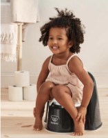 Oala-scaunel BabyBjorn Potty Chair Powder Black/White (055256A) imaginea #9 — magazin online Desire.md