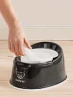 Oala-scaunel BabyBjorn Smart Potty Deep Black/White (051256A) imaginea #7 — magazin online Desire.md