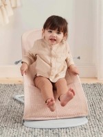 Șezlong pentru bebeluși BabyBjorn Soft Pearly Pink/White (005142A) imaginea #6 — magazin online Desire.md