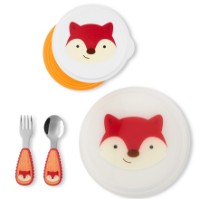 Набор посуды Skip Hop Zoo Fox (9N582310) фото №2 — интернет-магазин Desire.md