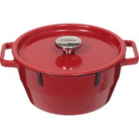 Cratiță Pyrex Slow Cook Red 24cm 3.6L (SC5AC24)