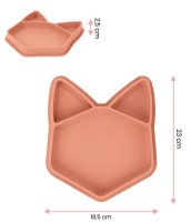 Тарелка силиконовая Babymoov Fox (A005206) фото №2 — интернет-магазин Desire.md