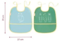 Set de baveți Badabulle 2pcs Animals (B007023) imaginea #2 — magazin online Desire.md