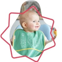 Set de baveți Badabulle 2pcs Animals (B007023) imaginea #3 — magazin online Desire.md