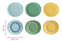 Набор тарелочек Badabulle 3pcs (B005214) фото №2 — интернет-магазин Desire.md