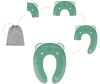 Colac WC pentru copii Badabulle Green (B027009) imaginea #2 — magazin online Desire.md