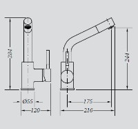 Baterie lavoar Genebre Tau (65206 18 45 66) imaginea #2 — magazin online Desire.md
