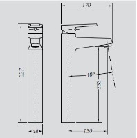 Baterie lavoar Genebre Klip (64136 16 45 66) imaginea #2 — magazin online Desire.md