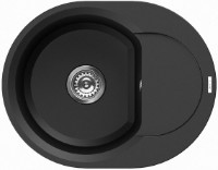 Кухонная мойка Elleci Easy Round 600 40 Full Black (LGYR6040) фото №1 — интернет-магазин Desire.md
