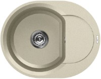 Кухонная мойка Elleci Easy Round 600 62 Bianco Antico (LGYR6062) фото №1 — интернет-магазин Desire.md