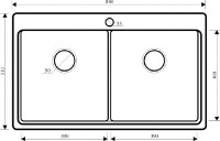 Chiuvetă de bucătărie Aquasanita Helika Magna SQM200 Copper imaginea #3 — magazin online Desire.md