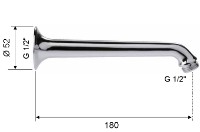 Душевой отвод Remer 34420 фото №2 — интернет-магазин Desire.md