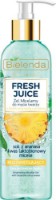 Очищающее средство для лица Bielenda Fresh Juice Micellar Gel Pineapple 190g