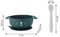 Silicone feeding set Babymoov Taste' ISY Dog (A005405) imaginea #4 — magazin online Desire.md