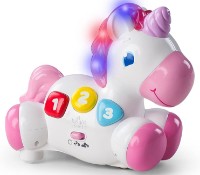 Jucarii interactive Bright Starts Unicorn Magic Rock&Glow (10307) imaginea #1 — magazin online Desire.md