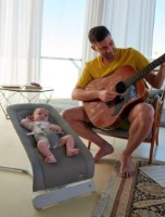 Șezlong pentru bebeluși Chicco RhythmNSound Aquarelle imaginea #4 — magazin online Desire.md