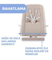 Șezlong pentru bebeluși Chicco RhythmNSound Sand imaginea #3 — magazin online Desire.md