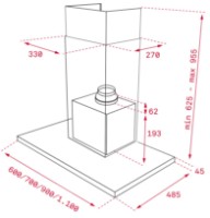 Вытяжка Teka DLH 686 T фото №2 — интернет-магазин Desire.md