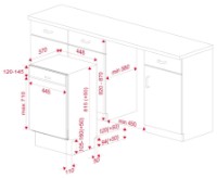 Maşină de spălat vase încorporabilă Teka DSI 44700 imaginea #5 — magazin online Desire.md