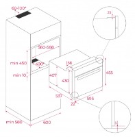 Электрический духовой шкаф Teka HLC 8440 C BK фото №5 — интернет-магазин Desire.md