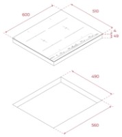 Plită incorporabilă cu inducție Teka IBF 64 Infinity G1 imaginea #4 — magazin online Desire.md